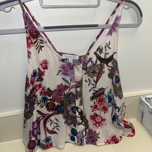 floral tank top